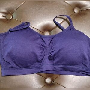 Anabel Bra Purple Sports Bra OS